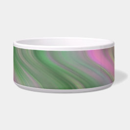 Roze Tulip Wavy Textuur Voerbakje