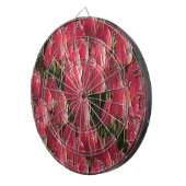 Roze Tulips Floral Dartbord (Voorkant Rechts)