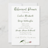 Roze Tulips Floral Kaart (Voorkant)