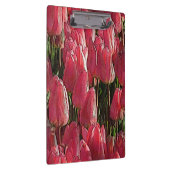 Roze Tulips Floral Klembord (Rechts)