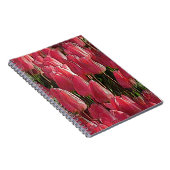 Roze Tulips Floral Notitieboek (Rechterzijde)