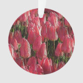 Roze Tulips Floral Ornament (voorkant)