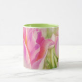 Roze Tulp Bloem Tuin Kunst Mok Kop (Midden)