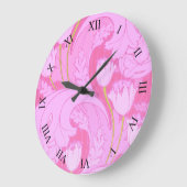 Roze  Tulp Bloemen Grote Klok (Hoek)