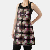 Roze Tulp-bloemen met speciale regendruppels Schort (Insitu)