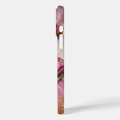 Roze Tulp Boeket Hoesje Bloem Cadeau (Achterkant / Links)