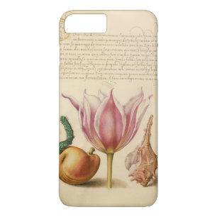 Roze tulp en catepillair Case-Mate iPhone case
