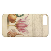 Roze tulp en catepillair Case-Mate iPhone case (Achterkant (Horizontaal))
