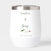 Roze Tulp Floral (Achterkant)