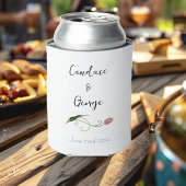 Roze Tulp Floral Blikjeskoeler