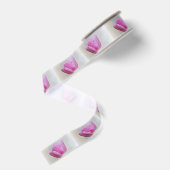 Roze tulp grosgrain lint (Achterkant)