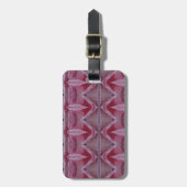 Roze Tulp Ikat ook Bagagelabel (Voorkant verticaal)