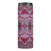 Roze Tulp Ikat ook Thermosbeker (Achterkant)