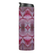 Roze Tulp Ikat ook Thermosbeker (Geroteerd rechts)