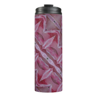 Roze Tulp Ikat ook Thermosbeker
