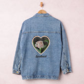 Roze Tulp in Hart Denim Jacket (Hangar)