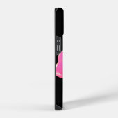Roze tulp iPhone hoesje (Rechterkant)