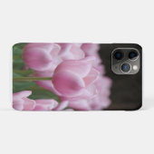 Roze tulp iPhone Hoesje (Achterkant (horizontaal))
