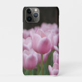 Roze tulp iPhone Hoesje (Achterkant)