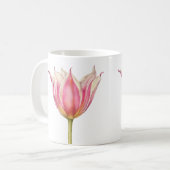 Roze Tulp Koffiemok (Voorkant links)