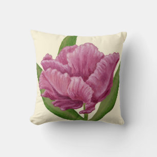Roze Tulp Kussen