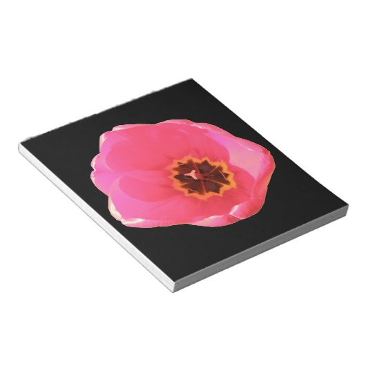 Roze Tulp Notitieblok (Schuin)