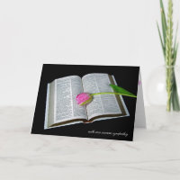 roze tulp over het Heilige Bijbelsgevoel