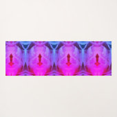 Roze Tulp Pattern X Miami Yogamat (Achterkant (horizontaal))