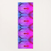 Roze Tulp Pattern X Miami Yogamat (Achterkant)