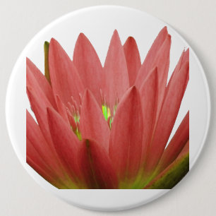 Roze tulp ronde button 6,0 cm