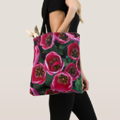 Roze tulp schoonheid tote bag (Dichtbij)
