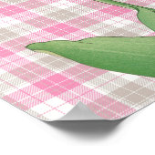 Roze Tulp  stijl Graphic Art Poster (Hoek)