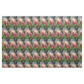 Roze tulp stof (Fat Quarter)