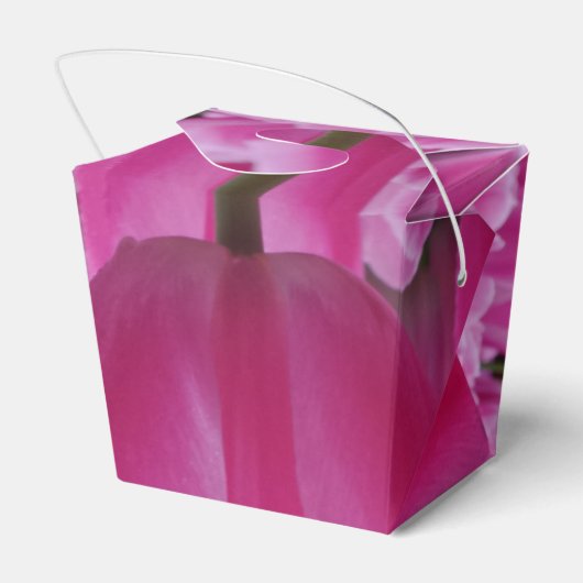 Roze Tulp ventilator uit voorverpakking Bedankdoosjes (Achterkant)