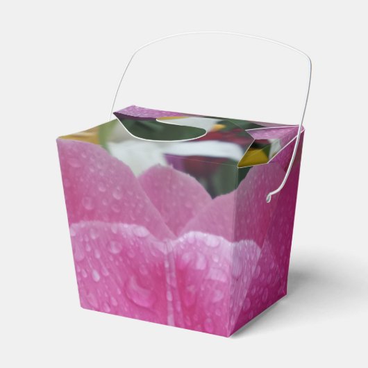 Roze Tulp ventilator uit voorverpakking Bedankdoosjes (Voorkant Zijde)