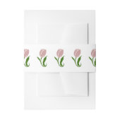 Roze Tulp ventilator Uitnodigingen Wikkel (Voorkant Voorbeeld)