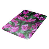 Roze tulpbloemen badmat (Gekanteld)