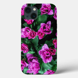 Roze tulpbloemen Case-Mate iPhone case