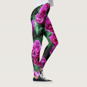 Roze tulpbloemen leggings (Rechts)