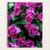 Roze tulpbloemen planner (Voorkant)