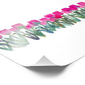 Roze Tulpen 7 x 5 inch, Kodak Prof-fotopapier (Sat Foto Afdruk (Hoek)