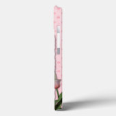 Roze Tulpen - Bichon en Maltees Case-Mate iPhone Case (Achterkant / Links)