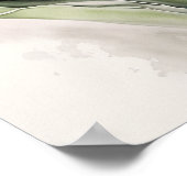 Roze Tulpen Bloemenkunst Print Poster (Hoek)