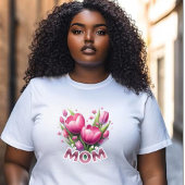 Roze Tulpen Boeket - MOM T-shirt
