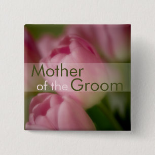 Roze tulpen ・ Button