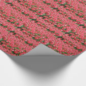 Roze tulpen cadeaupapier (Hoek)