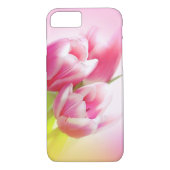 Roze tulpen Case-Mate iPhone case (Achterkant)