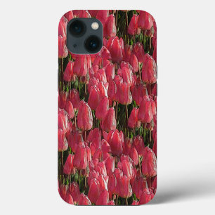 roze tulpen Case-Mate iPhone case