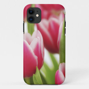 Roze tulpen Case-Mate iPhone case