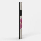 Roze tulpen en kant Case-Mate iPhone case (Achterkant/rechts)